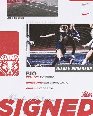Image post by @unmlobowsoccer on Instagram