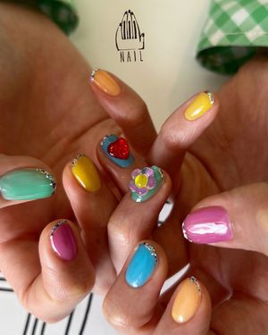 Image post by @111nail_omotesando on Instagram
