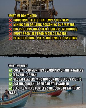 Image post by @greenpeace on Instagram
