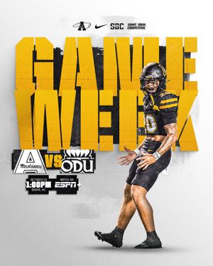 Image post by @appstate_fb on Instagram