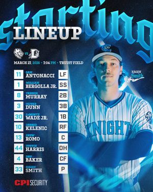 Image post by @KnightsBaseball on Twitter