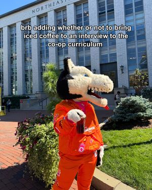Image post by @northeastern on Instagram