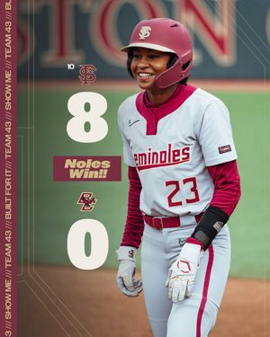 Image post by @fsusoftball on Instagram