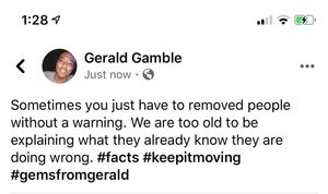Image post by @geraldgamble on Instagram