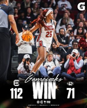 Image post by @gamecockwbb on Instagram