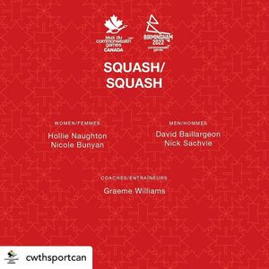 Image post by @squashcanada on Facebook