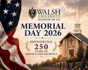 Image post by @walshuniversity on Instagram