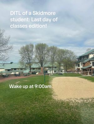 Video post by @skidmorecollege on TikTok