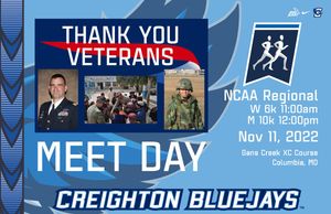 Image post by @CreightonXC on Twitter