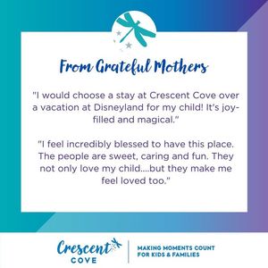 Image post by @CrescentCoveorg on Facebook