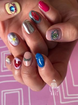 Image post by @111nail_omotesando on Instagram