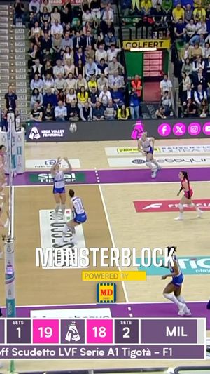 Image post by @legavolleyfemminile on Instagram