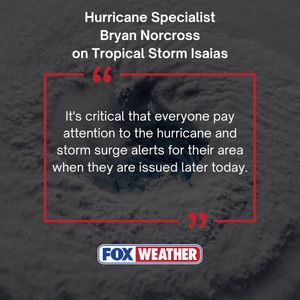 Image post by @foxweather on Instagram