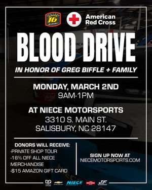 Image post by @NieceMotorsport on Twitter