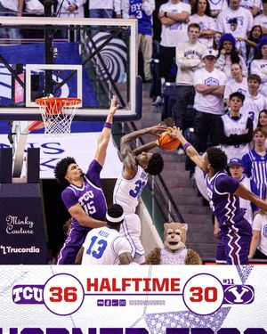 Image post by @TCUBasketball on Twitter