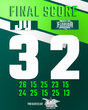 Image post by @JAX_Volleyball on Twitter