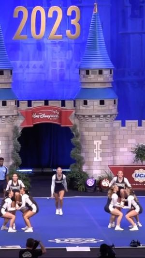 Video post by @corner_canyon_cheer on Instagram