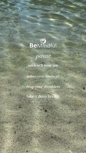 Video post by @Bemindful.us.org on Facebook