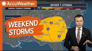 Video post by @accuweather on YouTube