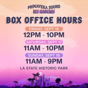 Image post by @primaverasoundla on Instagram