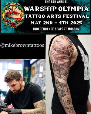 Image post by @mikebrowntattoos on Instagram
