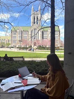 Image post by @bostoncollege on Instagram