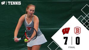 Image post by @BadgerWTennis on Twitter
