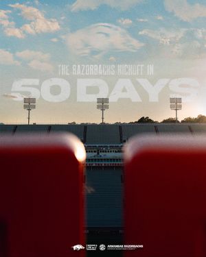 Image post by @RazorbackFB on Twitter