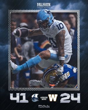 Image post by @TorontoArgos on Twitter