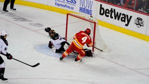 Image post by @NHLFlames on Twitter