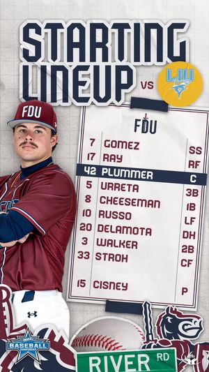 Image post by @FDUKnightsBase on Twitter