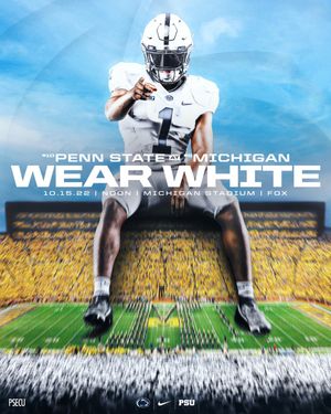 Image post by @PennStateFball on Twitter