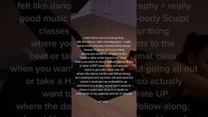 Video post by @dancebody on YouTube