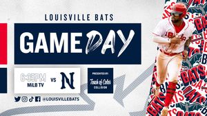 Image post by @LouisvilleBats on Twitter
