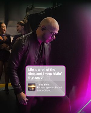 Image post by @pitbull on Instagram