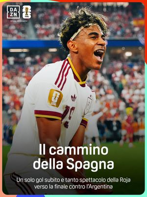 Image post by @dazn_it on Instagram