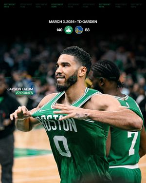 Image post by @celtics on Instagram