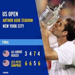 Image post by @usopen on Instagram