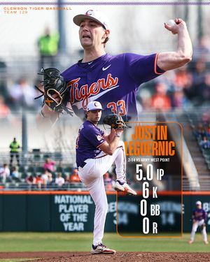 Image post by @clemsonbaseball on Instagram