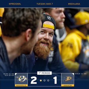 Image post by @predsnhl on Instagram