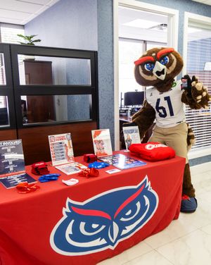 Image post by @fauathletics on Instagram