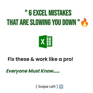 Image post by @excelforsuccess on Instagram