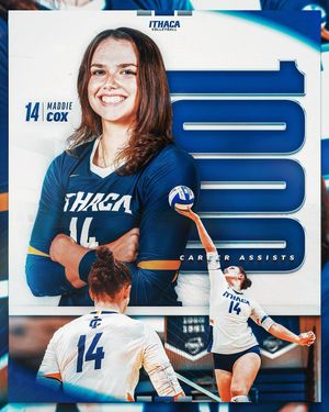 Image post by @ithacavolleyball on Instagram