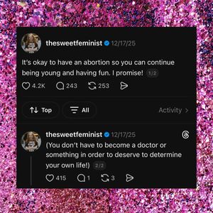 Image post by @thesweetfeminist on Instagram