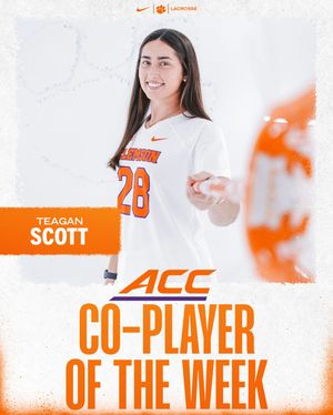 Image post by @clemsonwlax on Instagram