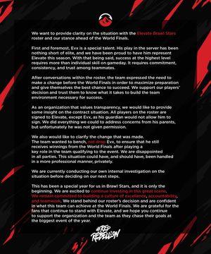 Image post by @ElevateGG on Twitter