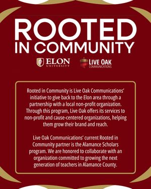 Image post by @liveoakcommunications on Instagram