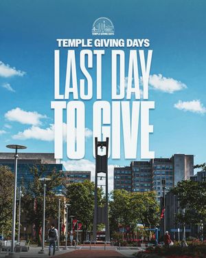Image post by @templeowls on Instagram