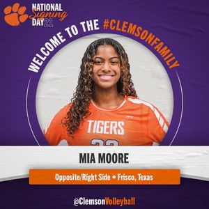 Image post by @clemsonvb on Instagram