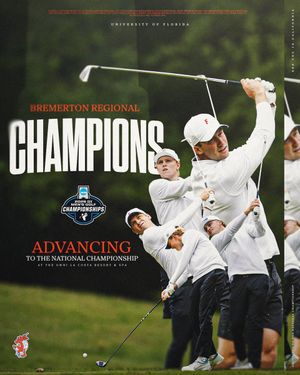 Image post by @GatorsGolf on Twitter